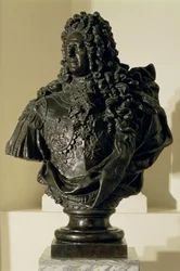 Portrait bust of Aleksandr Danilovich Menshikov (1673-1729) 1716-7
